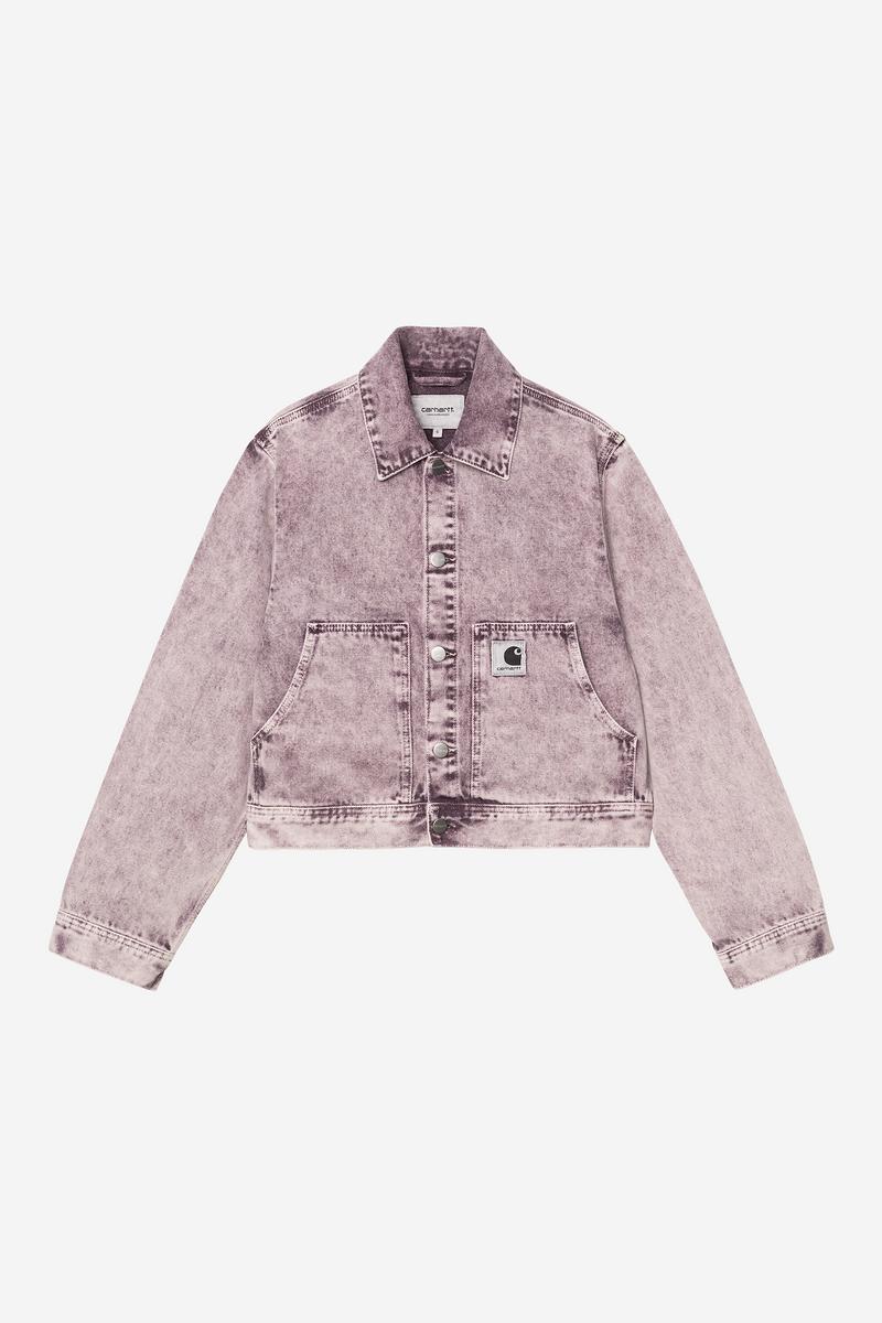 Carhartt Arca Jacket - Cozy Purple, Chalk wash
