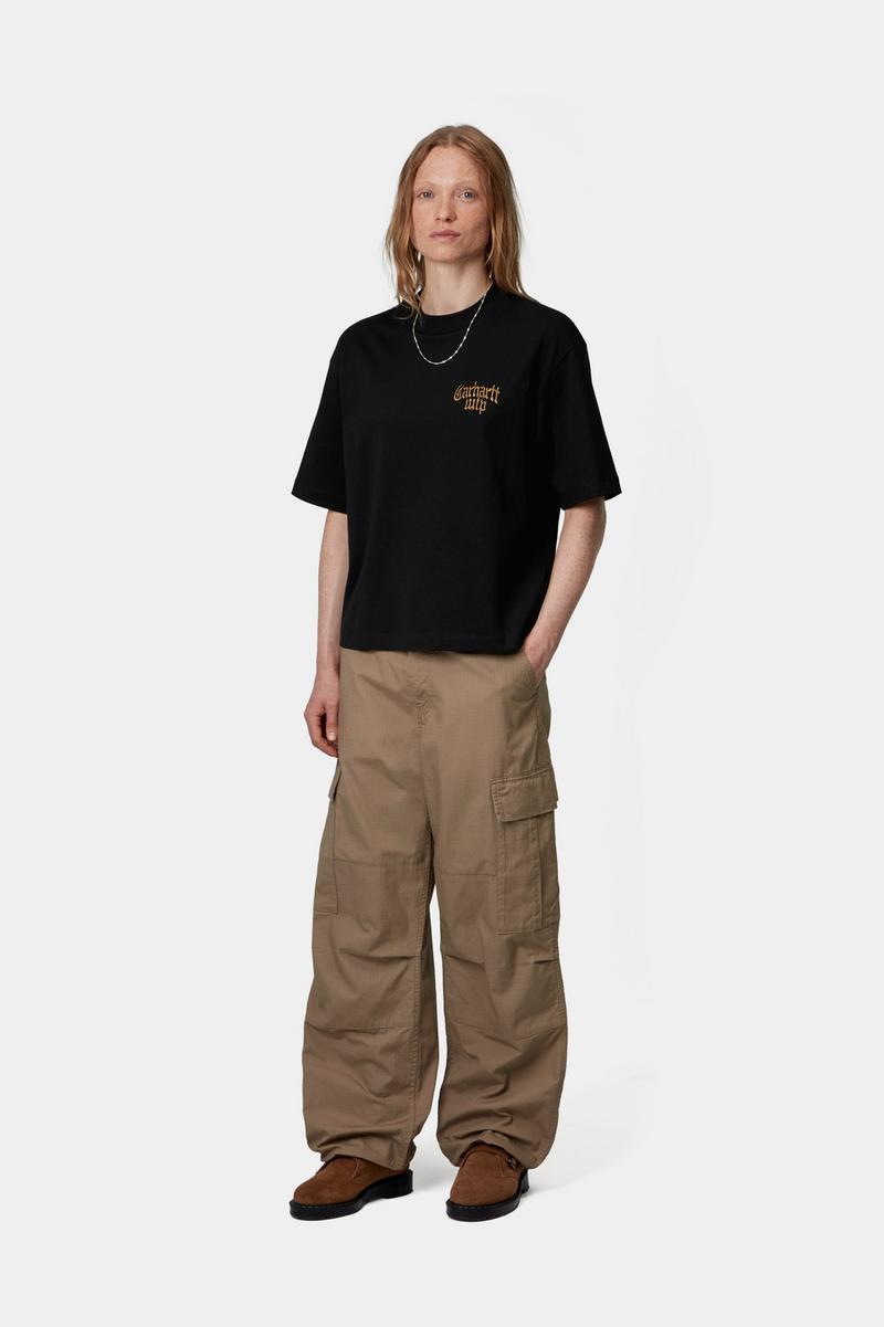 Carhartt S/S Blackletter T-Shirt - Black