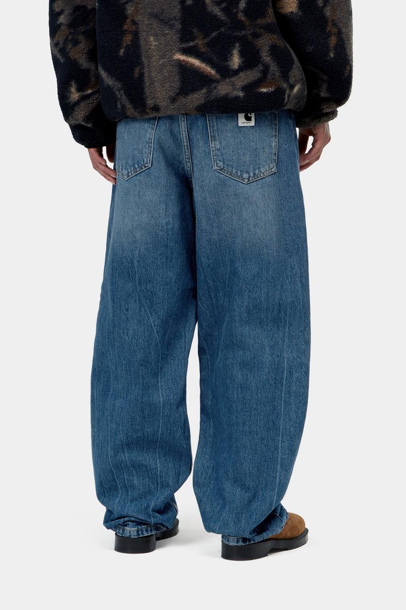 Carhartt Brandon Pant - Blue, Marble used wash