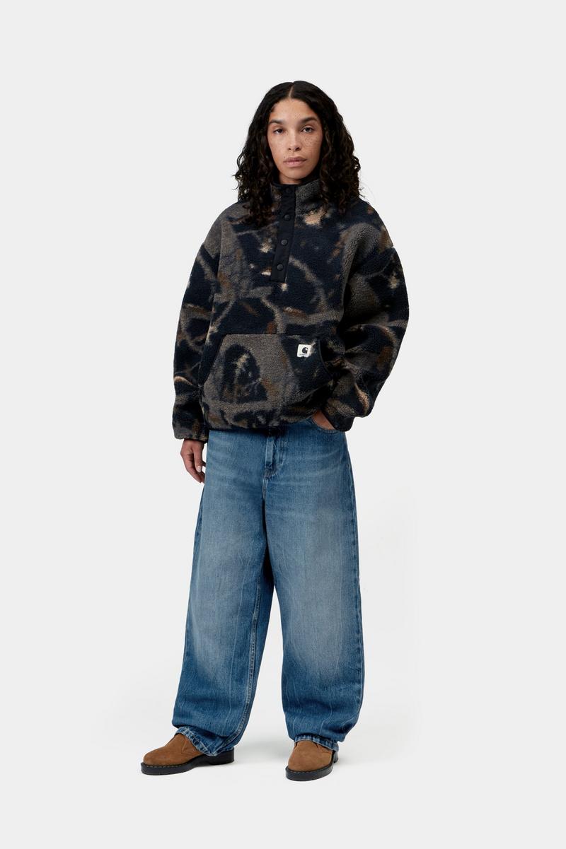 Carhartt Brandon Pant - Blue, Marble used wash