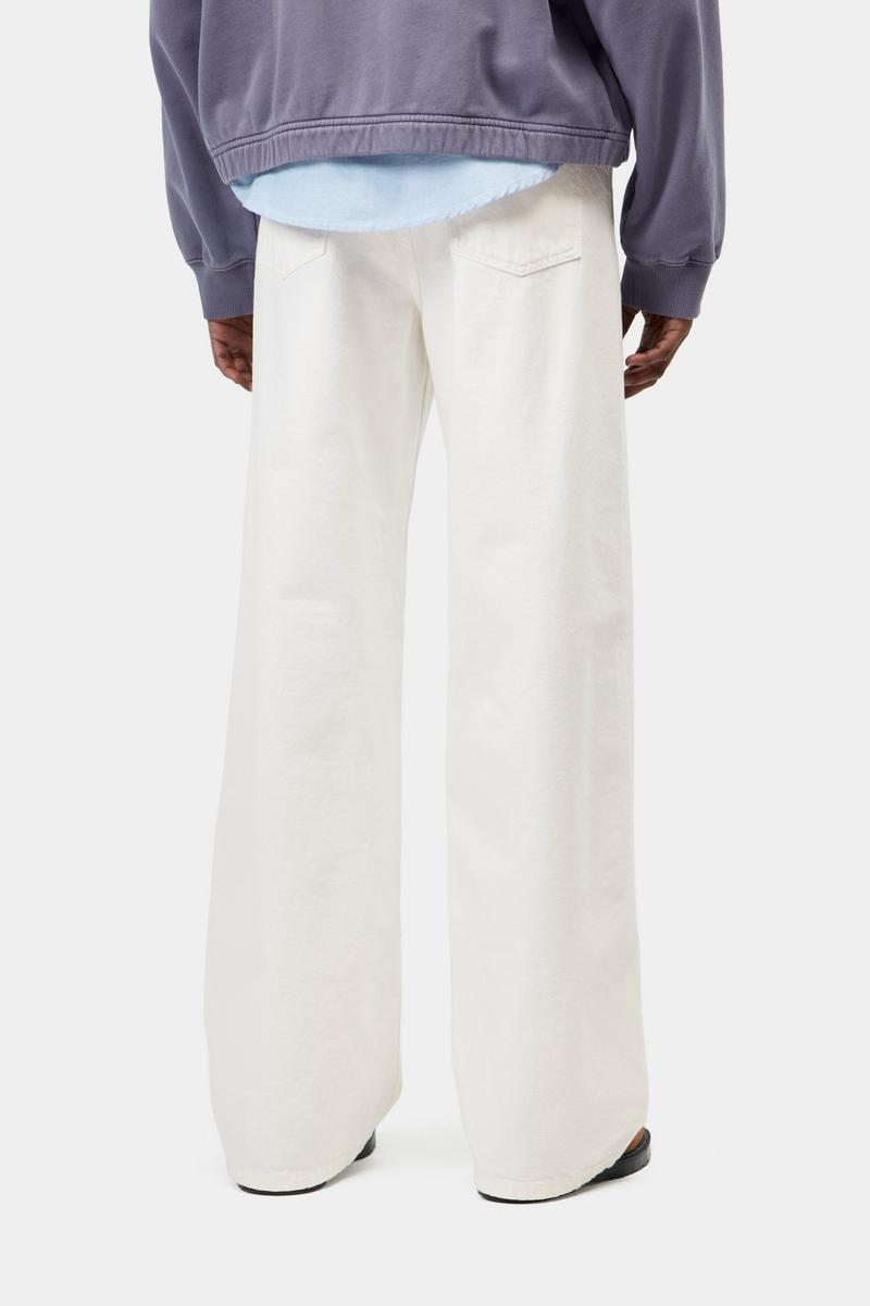 Carhartt Jane Pant - White, Rinsed