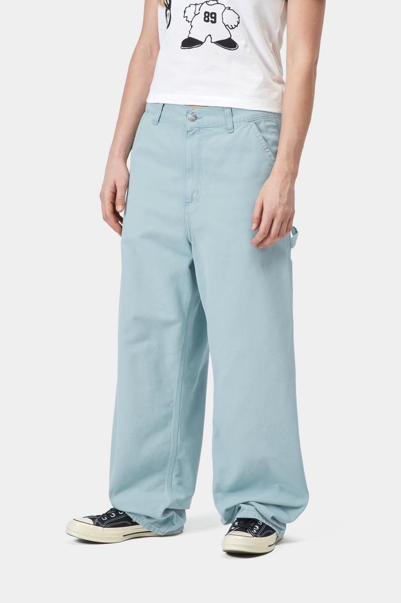 Carhartt Brandon Single Knee Pant - Tourmaline, Stone canvas