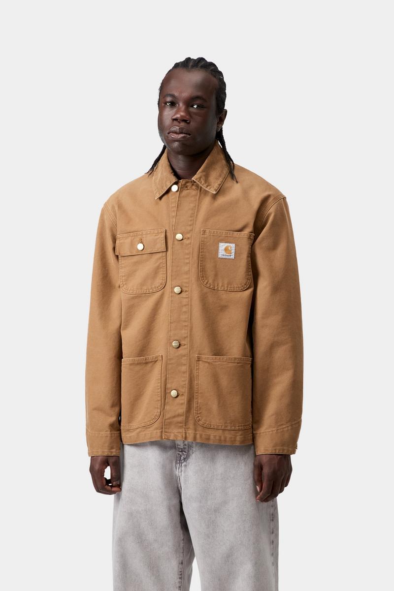 Carhartt Michigan Coat - Hamilton Brown / Hamilton Brown, Stone canvas