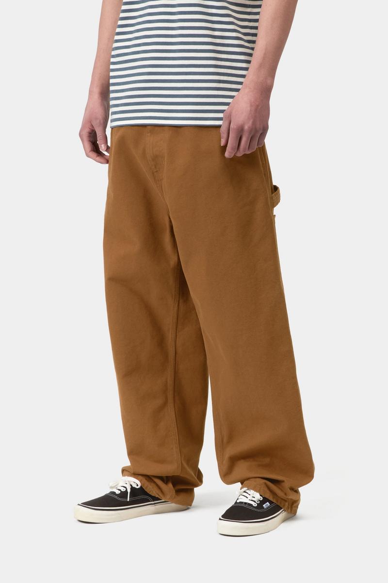 Carhartt OG Single Knee Pant - Hamilton Brown, Stone washed