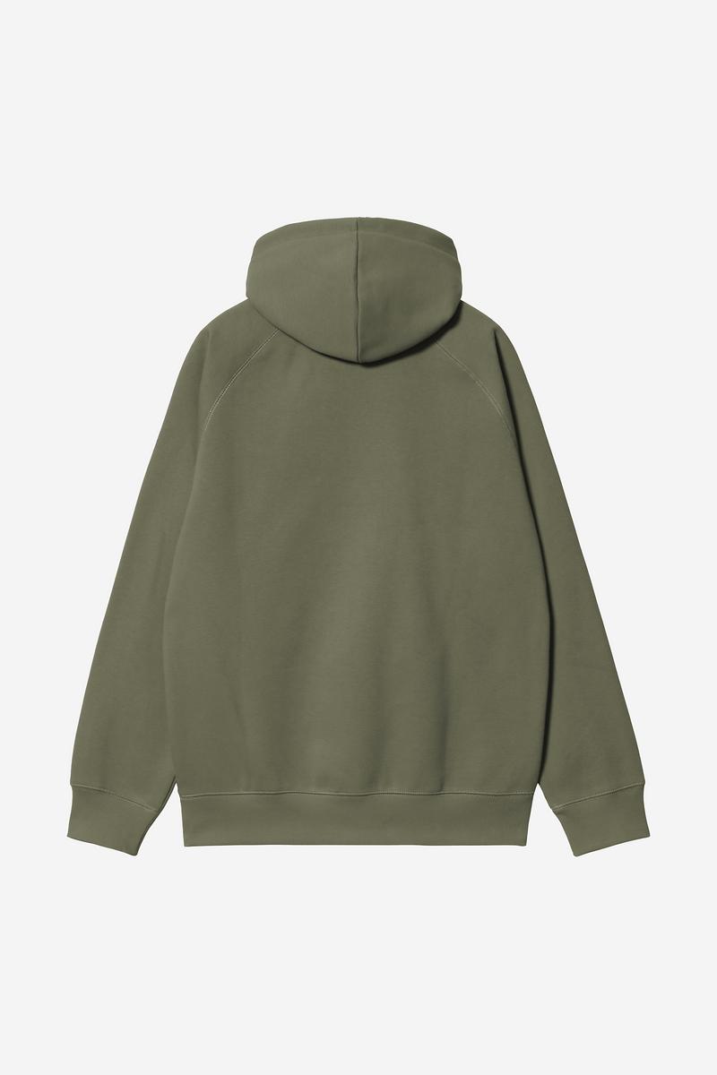 Carhartt Hooded Chase Sweatshirt - Leaf / Gold
