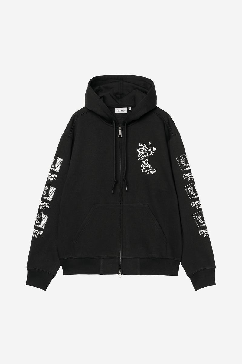 Carhartt Hooded Playing Cards Jacket - Black