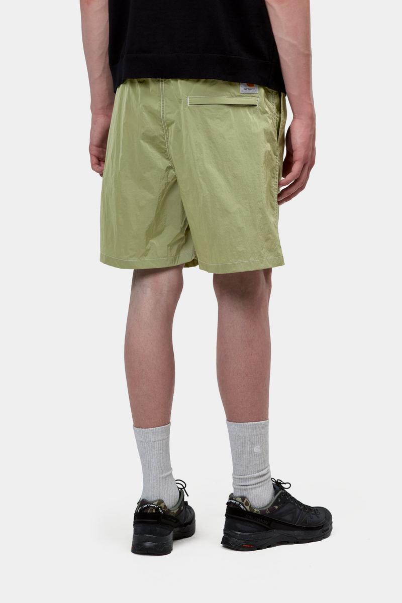 Carhartt Canby Swim Trunks - Gentle Green / White