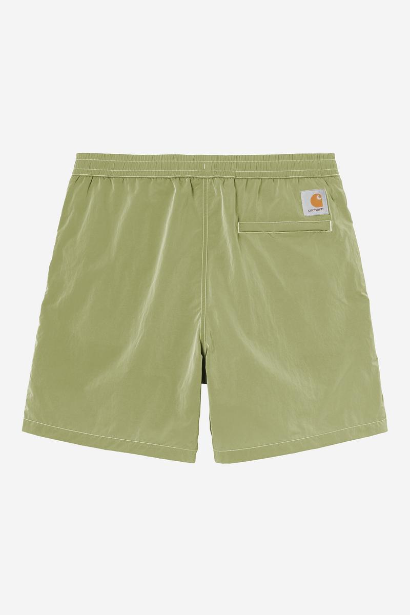 Carhartt Canby Swim Trunks - Gentle Green / White