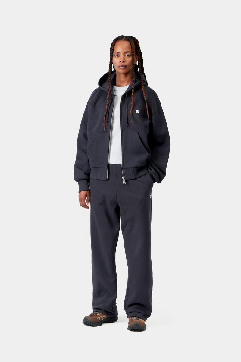 Carhartt Hooded Casey Jacket - Dark Navy / Silver