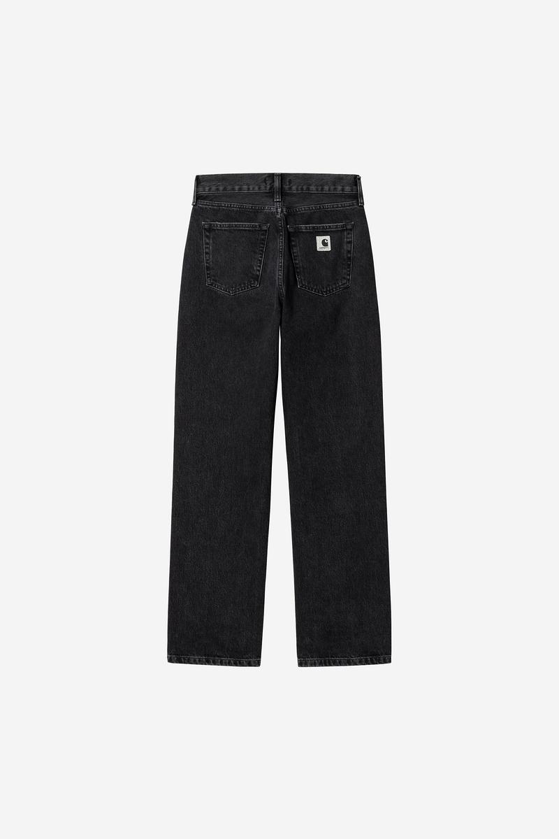 Carhartt Noxon Pant - Black, Stone washed