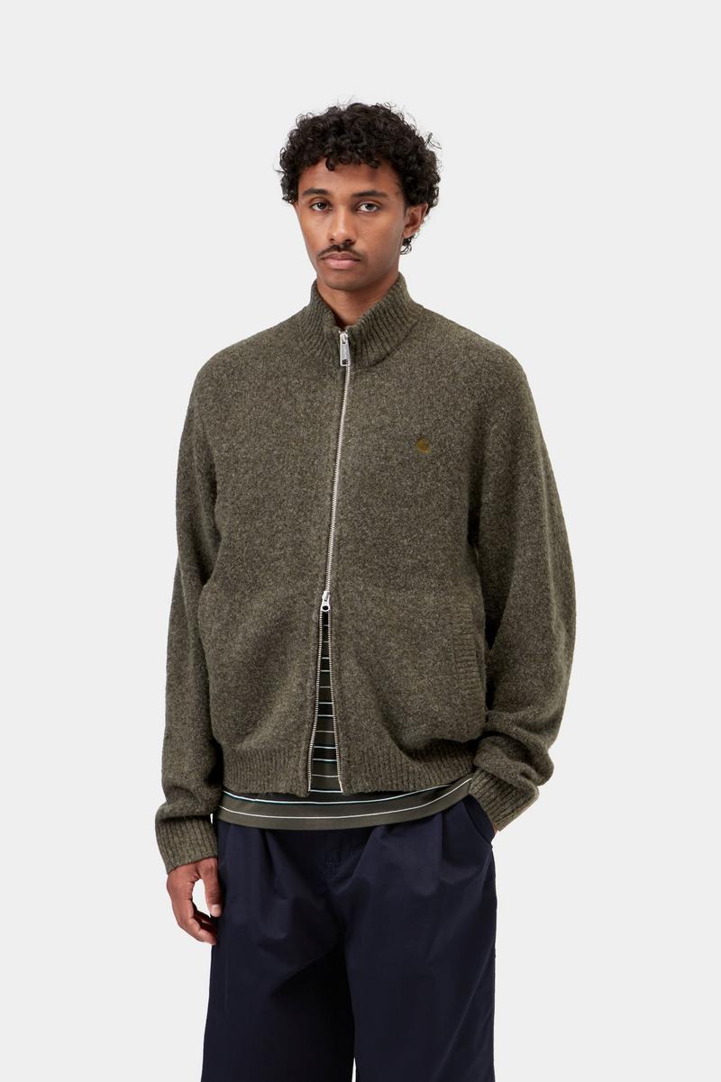 Carhartt Curtis Sweater Jacket - Tangled Shungite