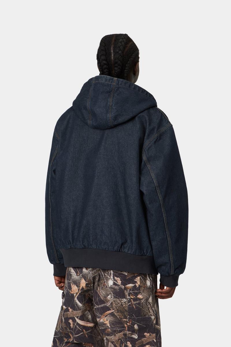Carhartt OG Active Jacket - Blue, Rinsed