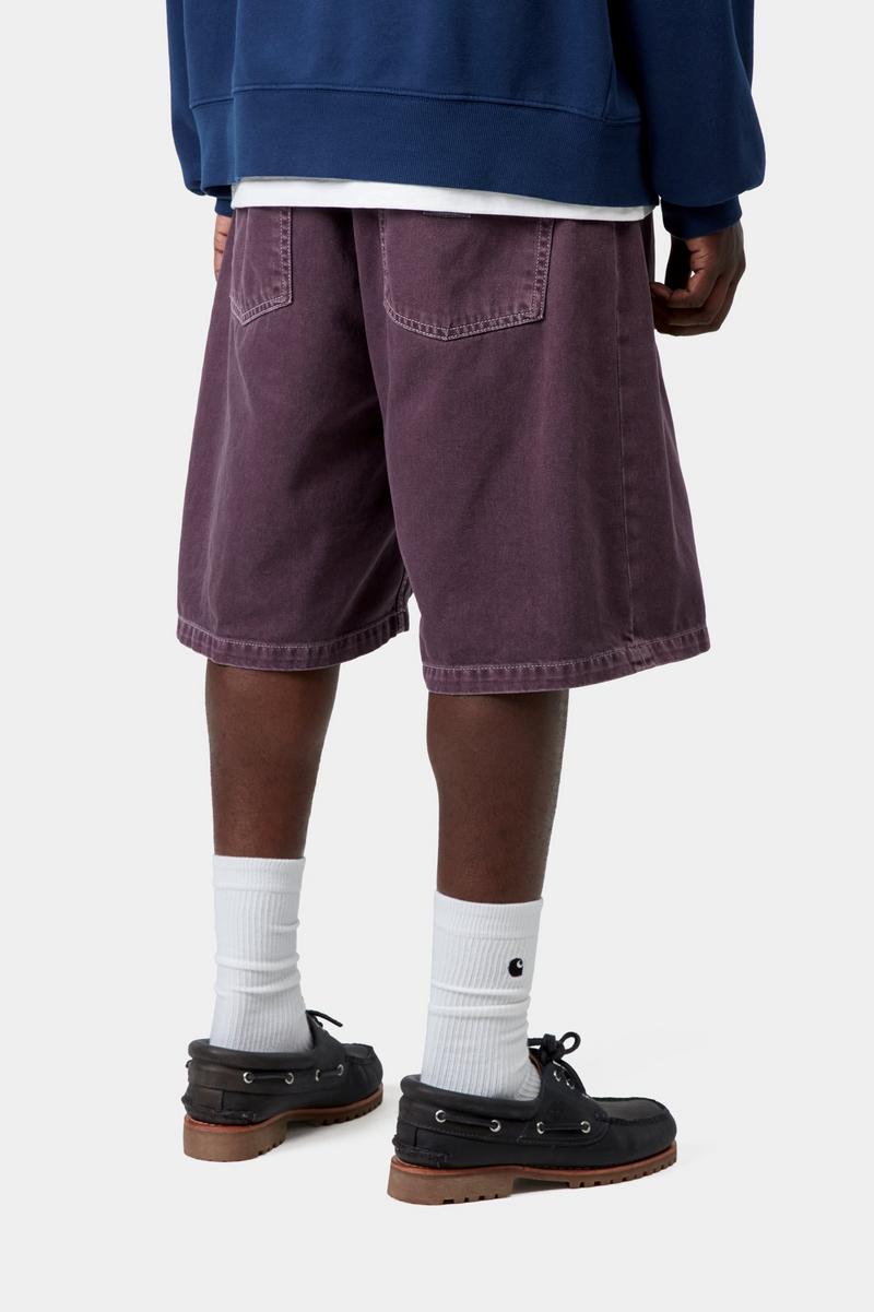 Carhartt Brandon Short - Cozy Purple, Stone dyed