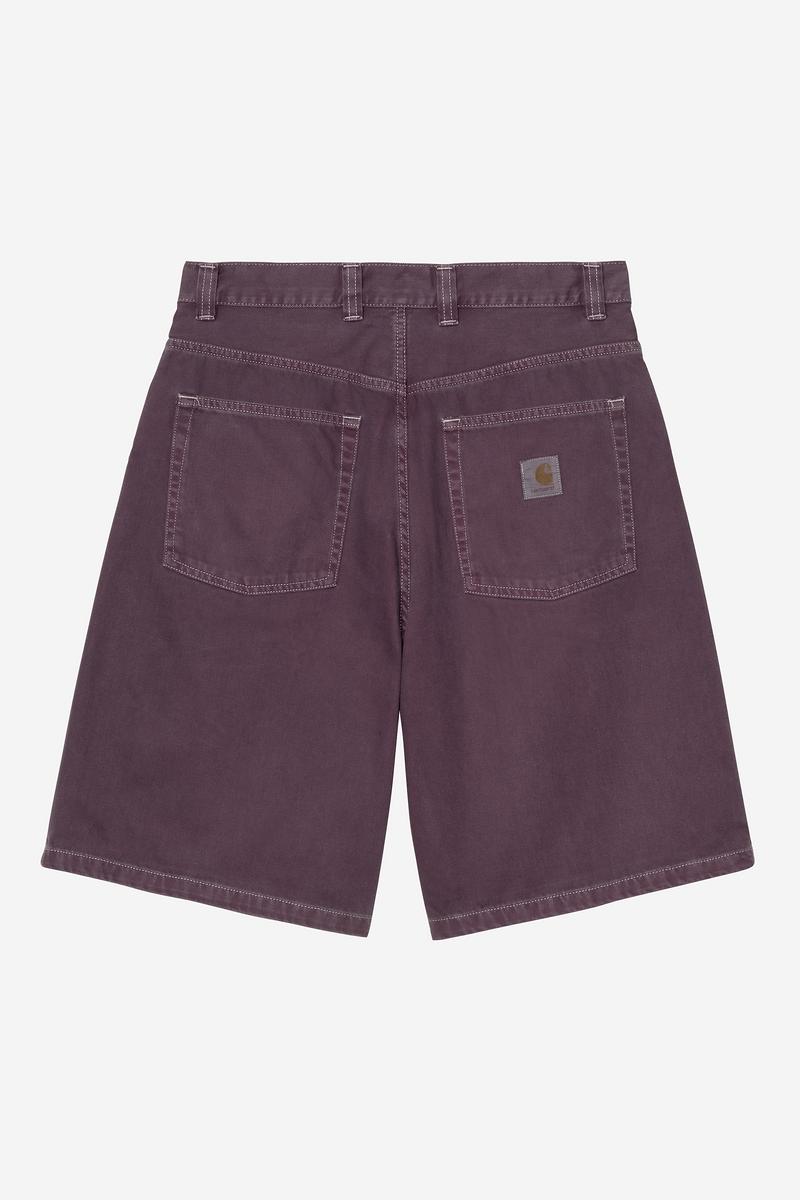 Carhartt Brandon Short - Cozy Purple, Stone dyed