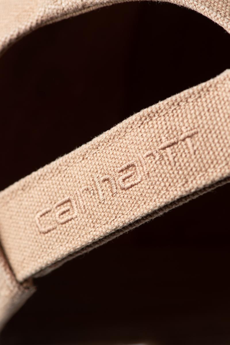 Carhartt Canvas Cap - Dusty H Brown, Stone washed