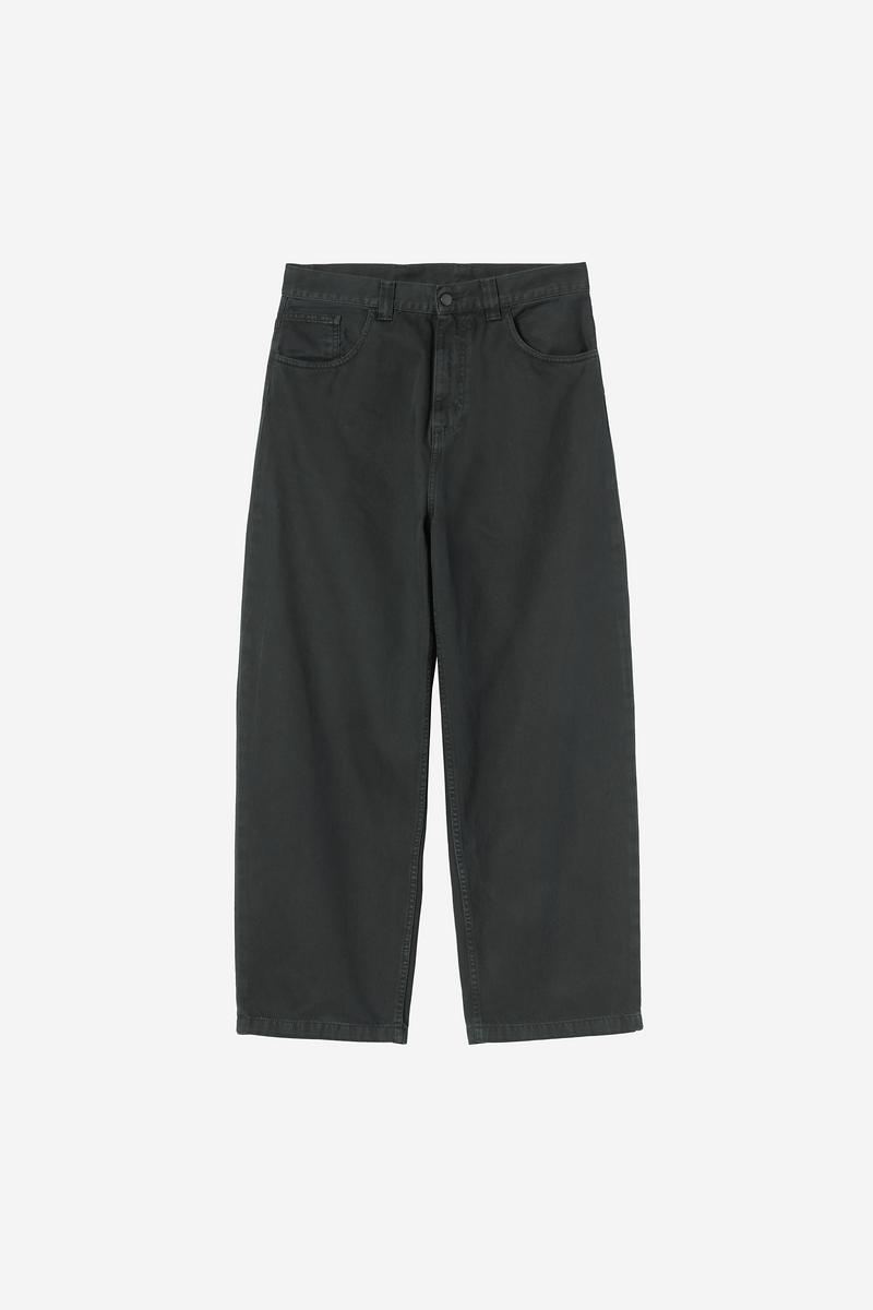 Carhartt Brandon Pant - Raven, Stone dyed