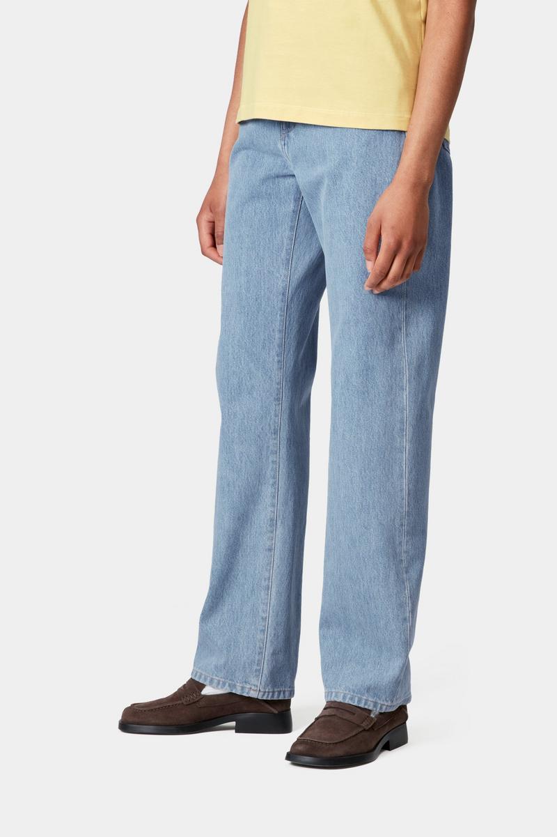 Carhartt Noxon Pant - Blue, Stone bleached