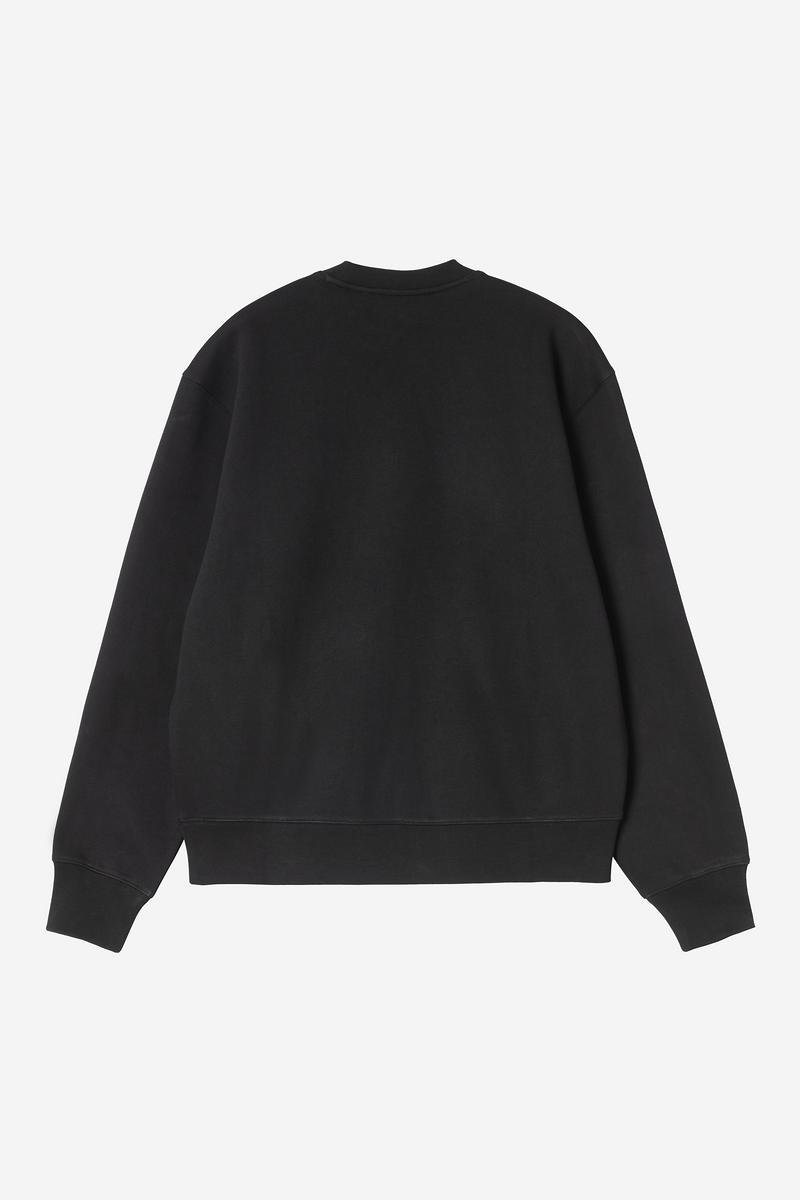 Carhartt Mack Sweatshirt - Black / Wax