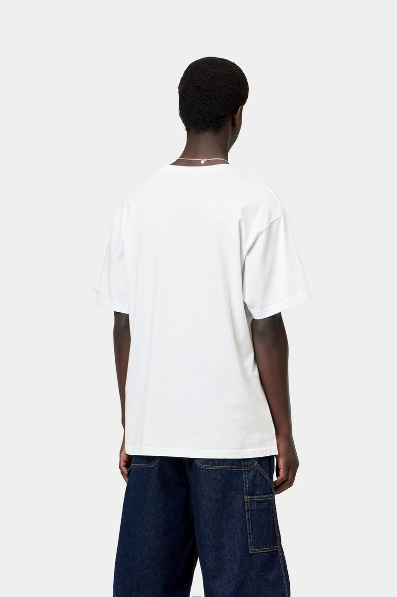 Carhartt S/S Madison T-Shirt - White / Black