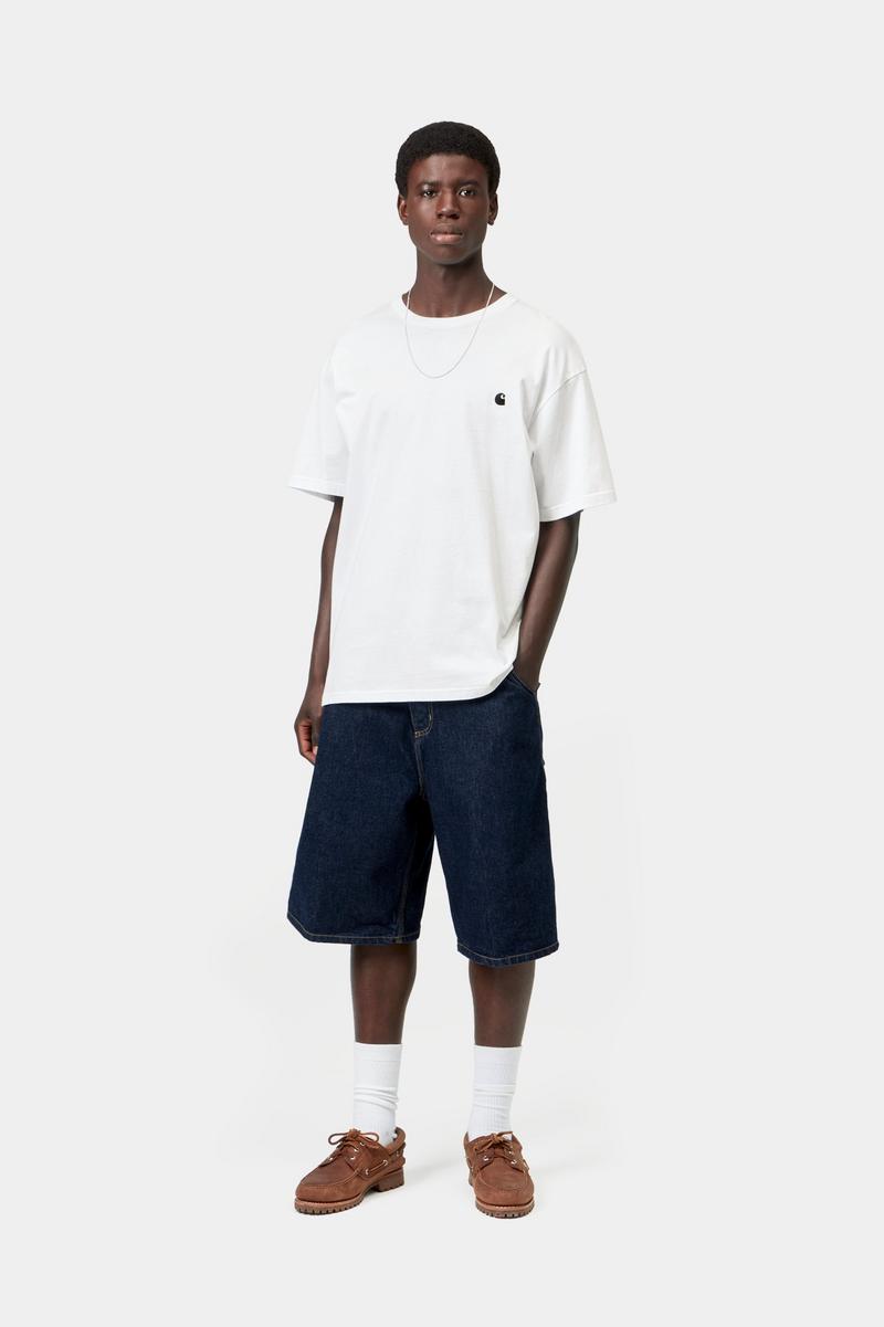 Carhartt S/S Madison T-Shirt - White / Black