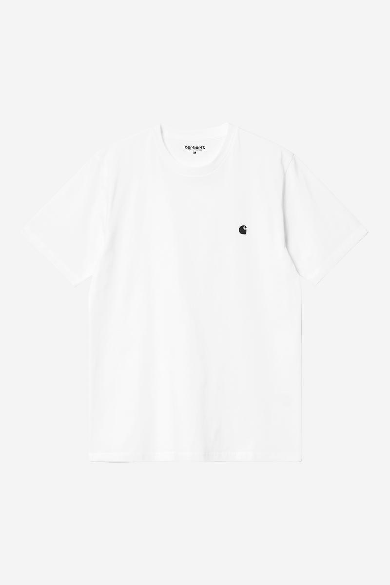 Carhartt S/S Madison T-Shirt - White / Black