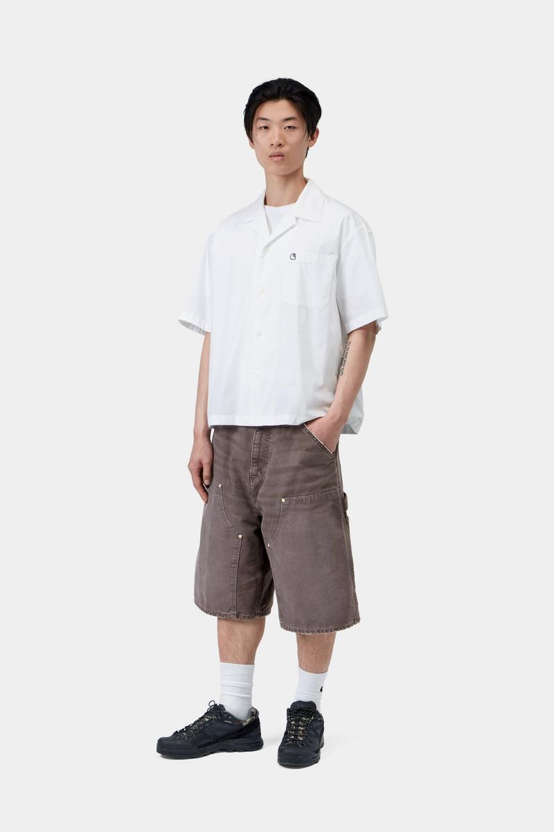 Carhartt OG Double Knee Short - Tobacco, Destroy wash