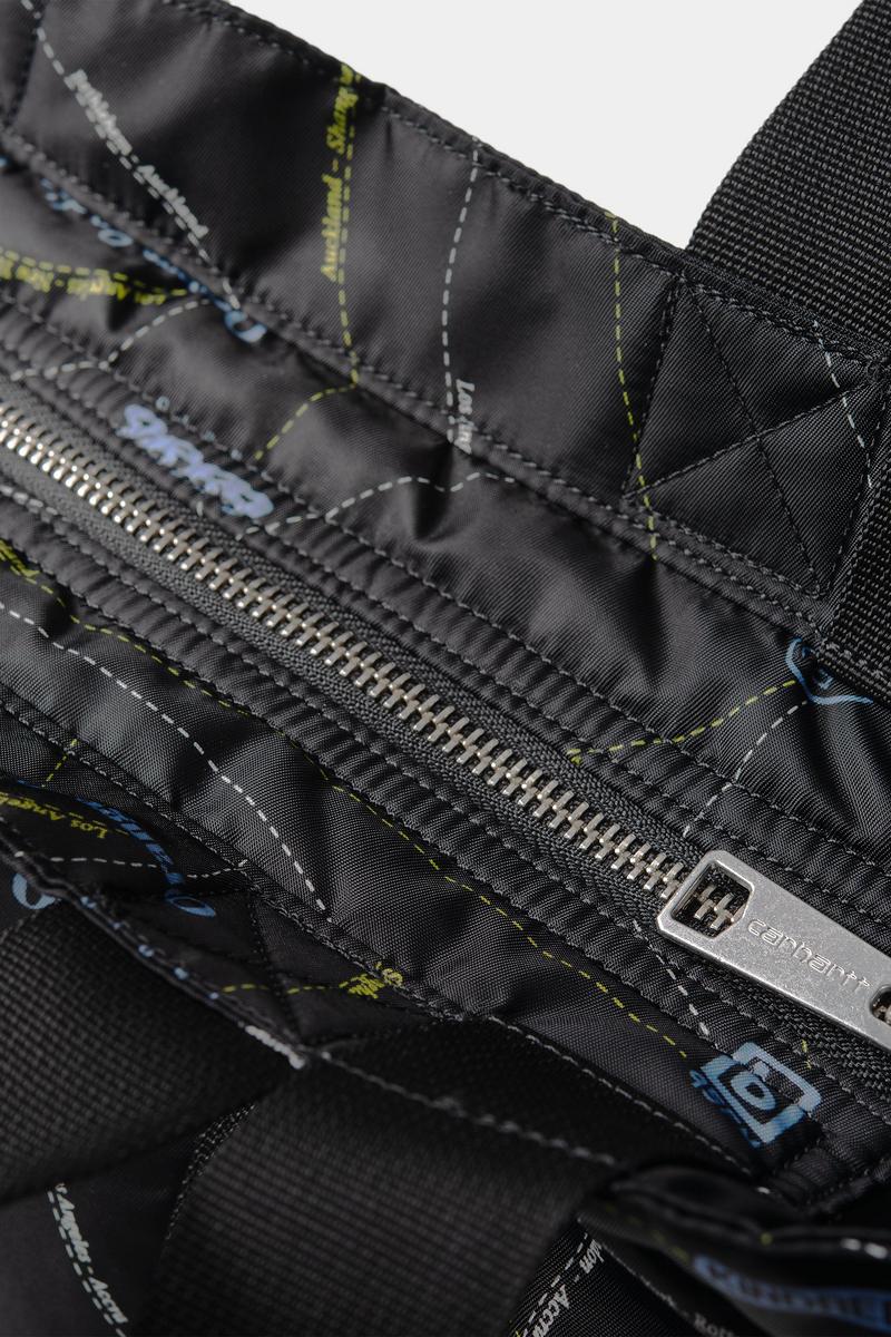 Carhartt Audio Archives WIP Record Bag - Audio Archives WIP Print, Black