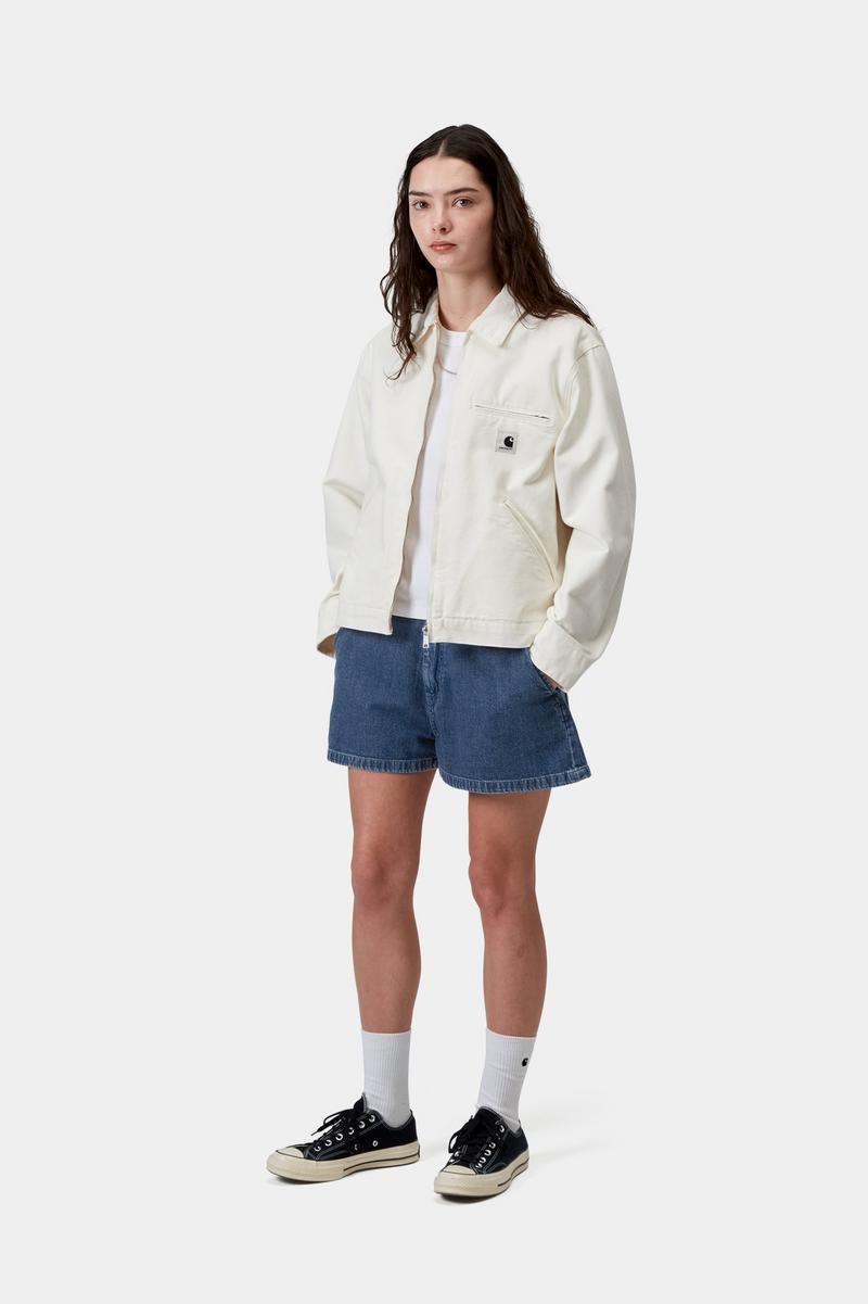Carhartt Lova Short - Blue, Stone washed