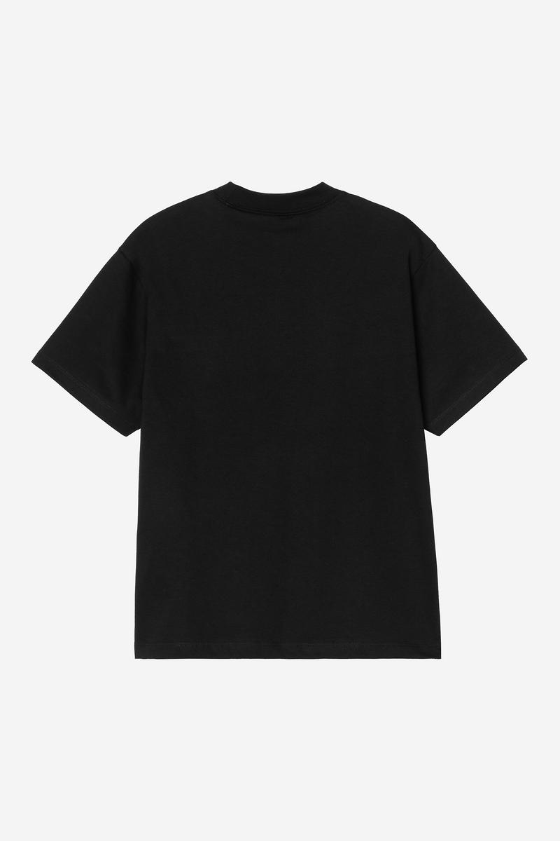 Carhartt S/S Pocket Small Heart T-Shirt - Black / Black