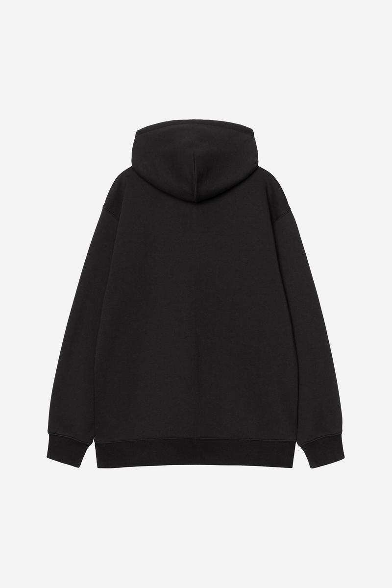 Carhartt Hooded Carhartt Sweatshirt - Black / Hortensia