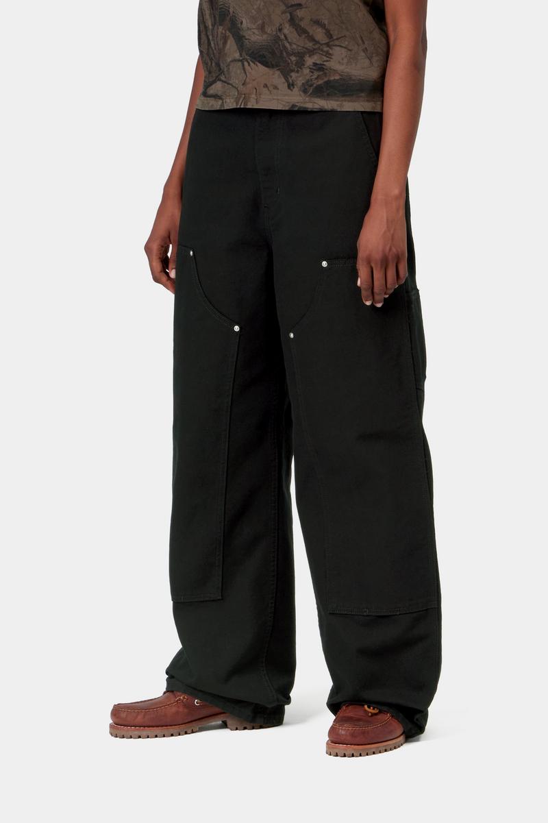 Carhartt June Double Knee Pant - Black, Rinsed