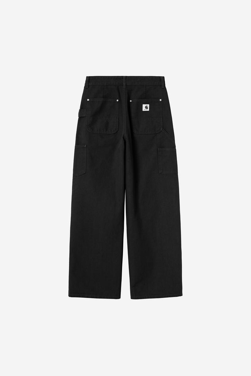 Carhartt June Double Knee Pant - Black, Rinsed