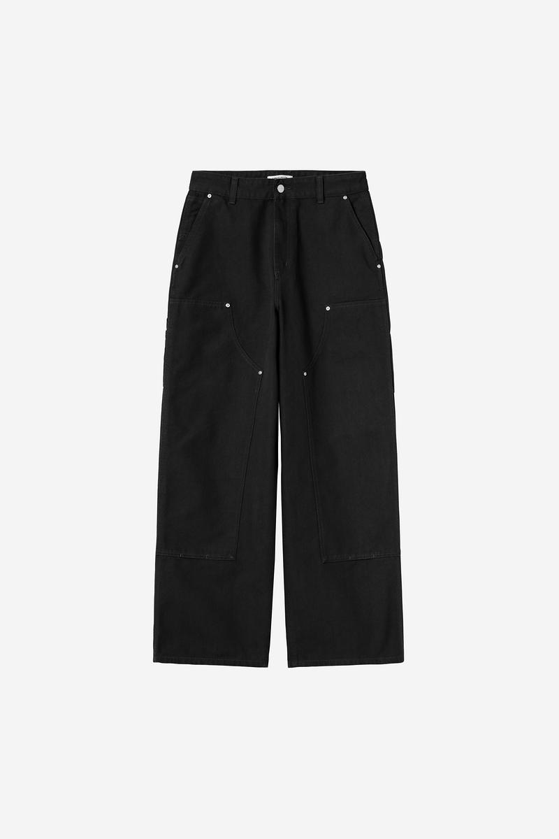 Carhartt June Double Knee Pant - Black, Rinsed