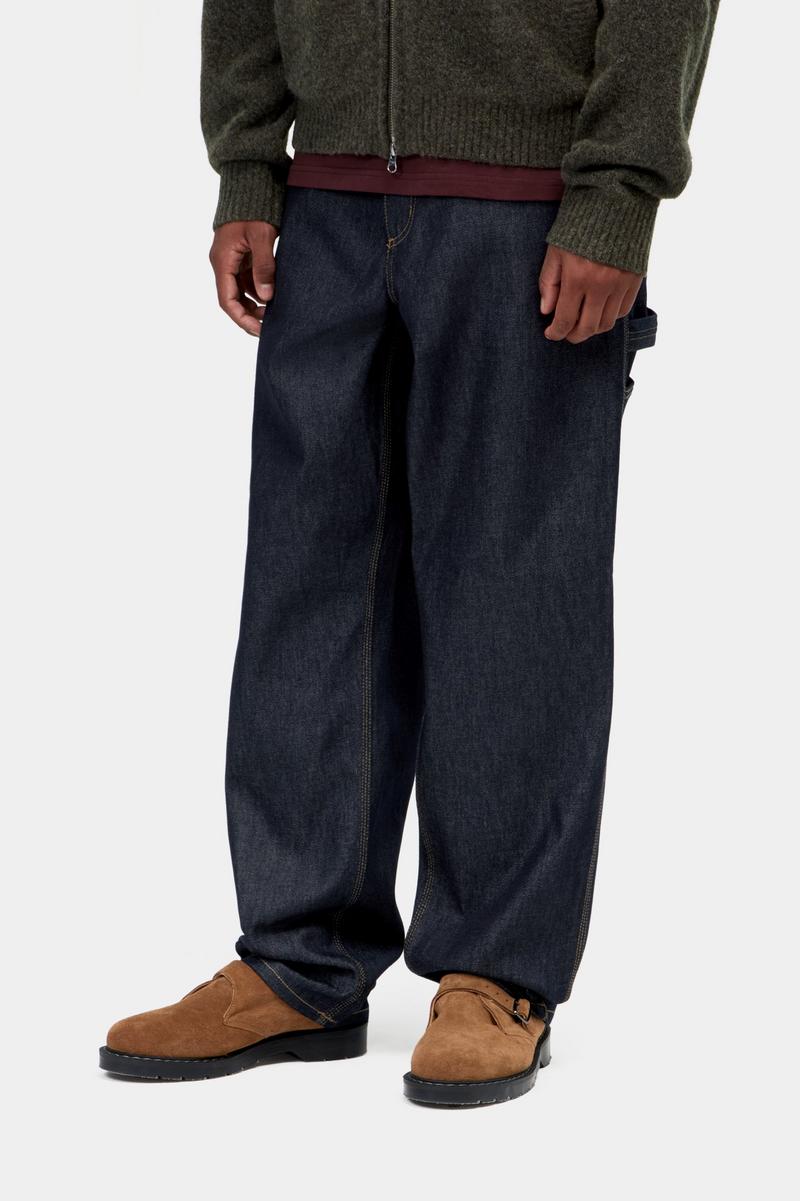 Carhartt Single Knee Pant - Blue, Rigid