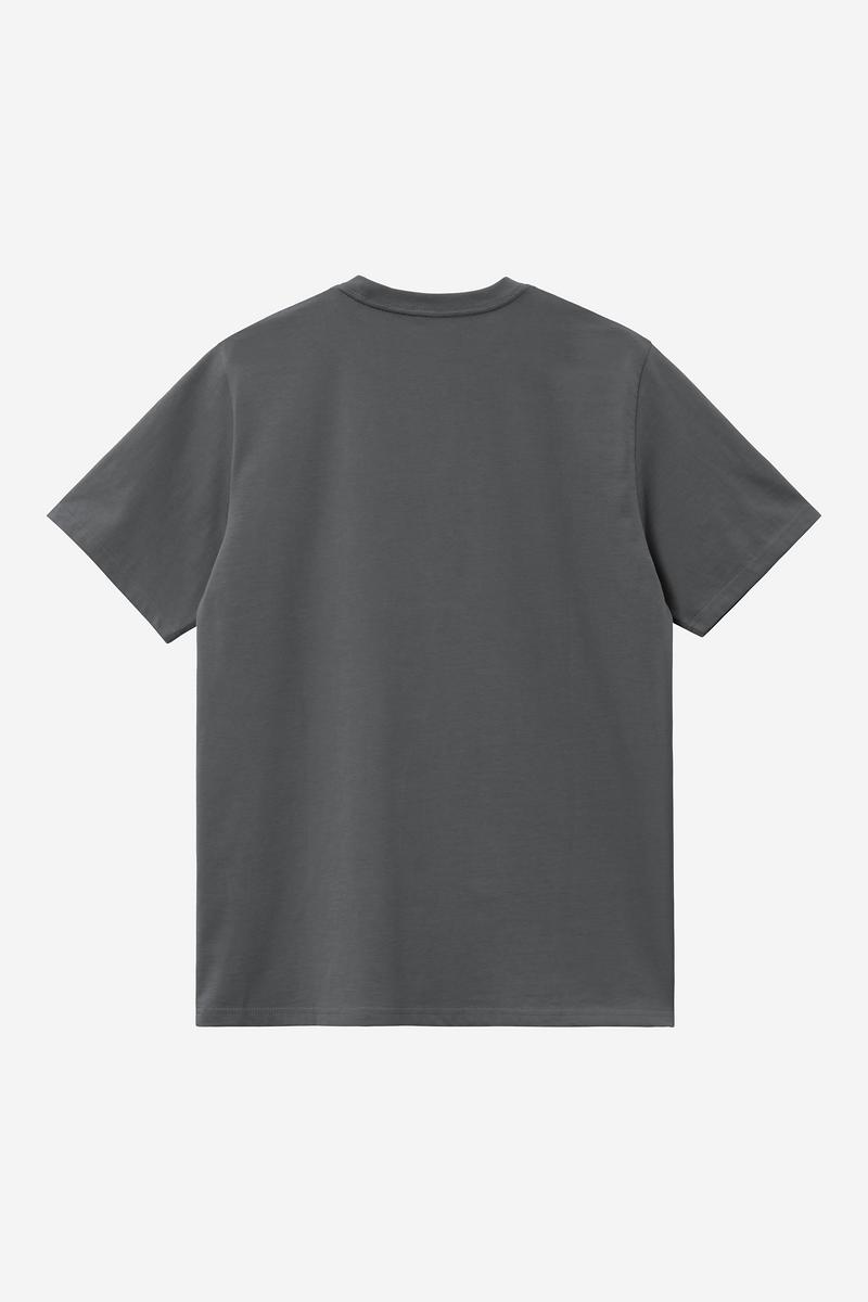 Carhartt S/S American Script T-Shirt - Graphite