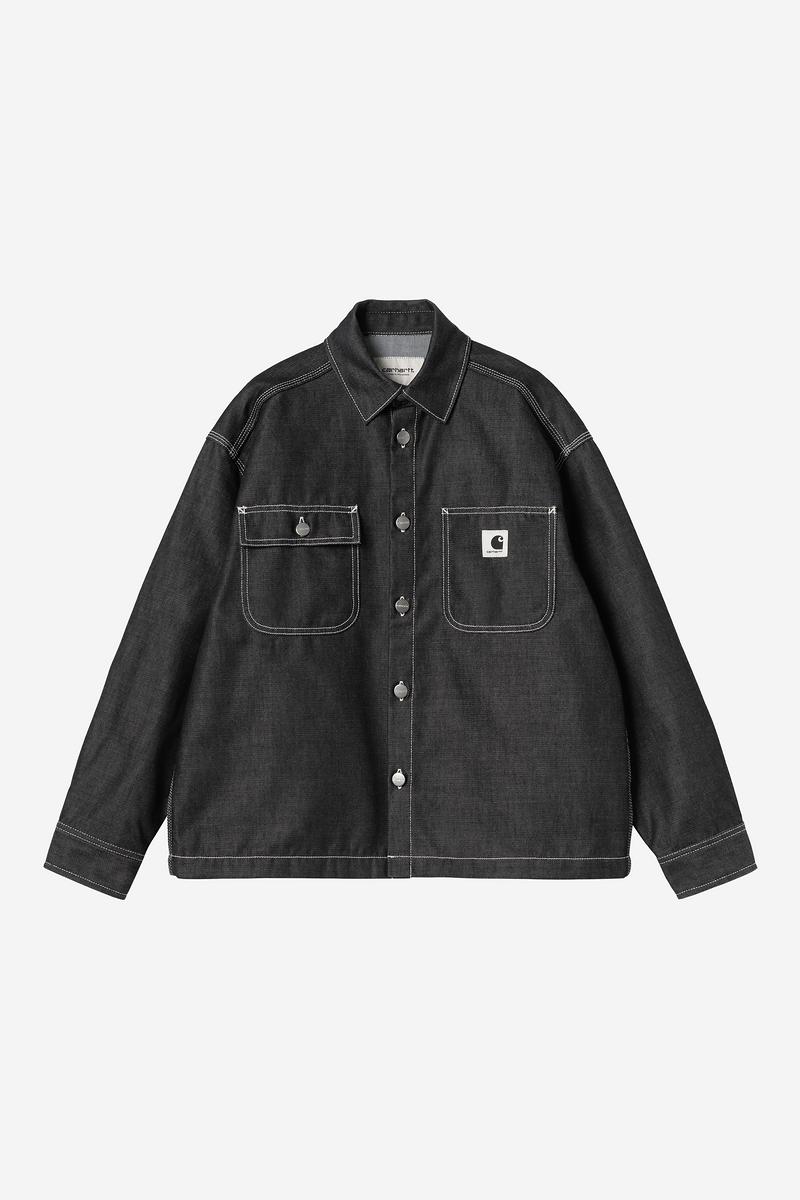 Carhartt Louis Shirt Jac - Black, Rigid