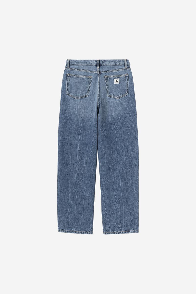 Carhartt Lavine Pant - Blue, Marble used wash