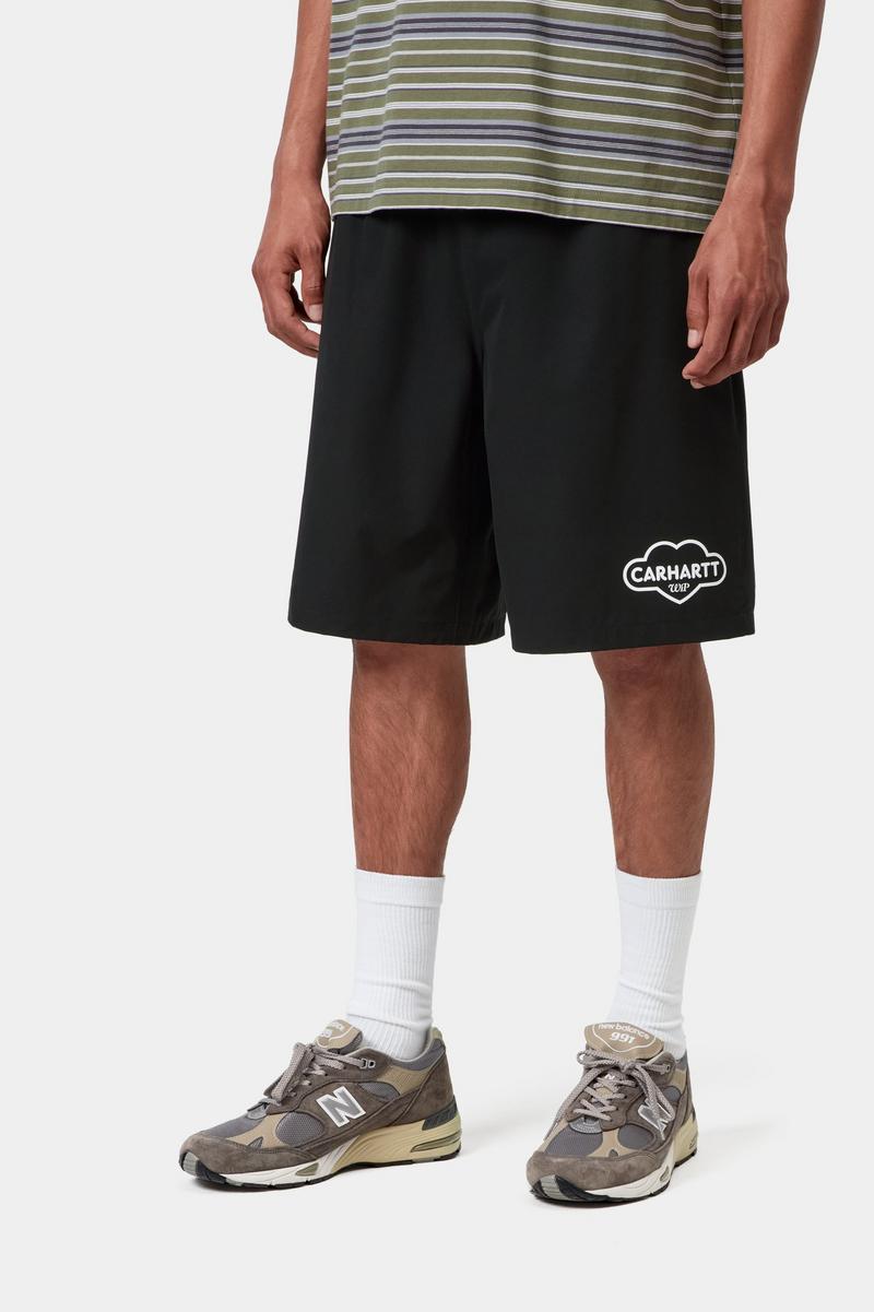 Carhartt Cloud Heart Swim Trunks - Black