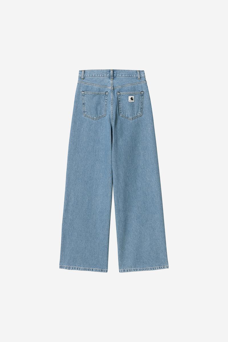 Carhartt Jane Pant - Blue, Heavy stone wash