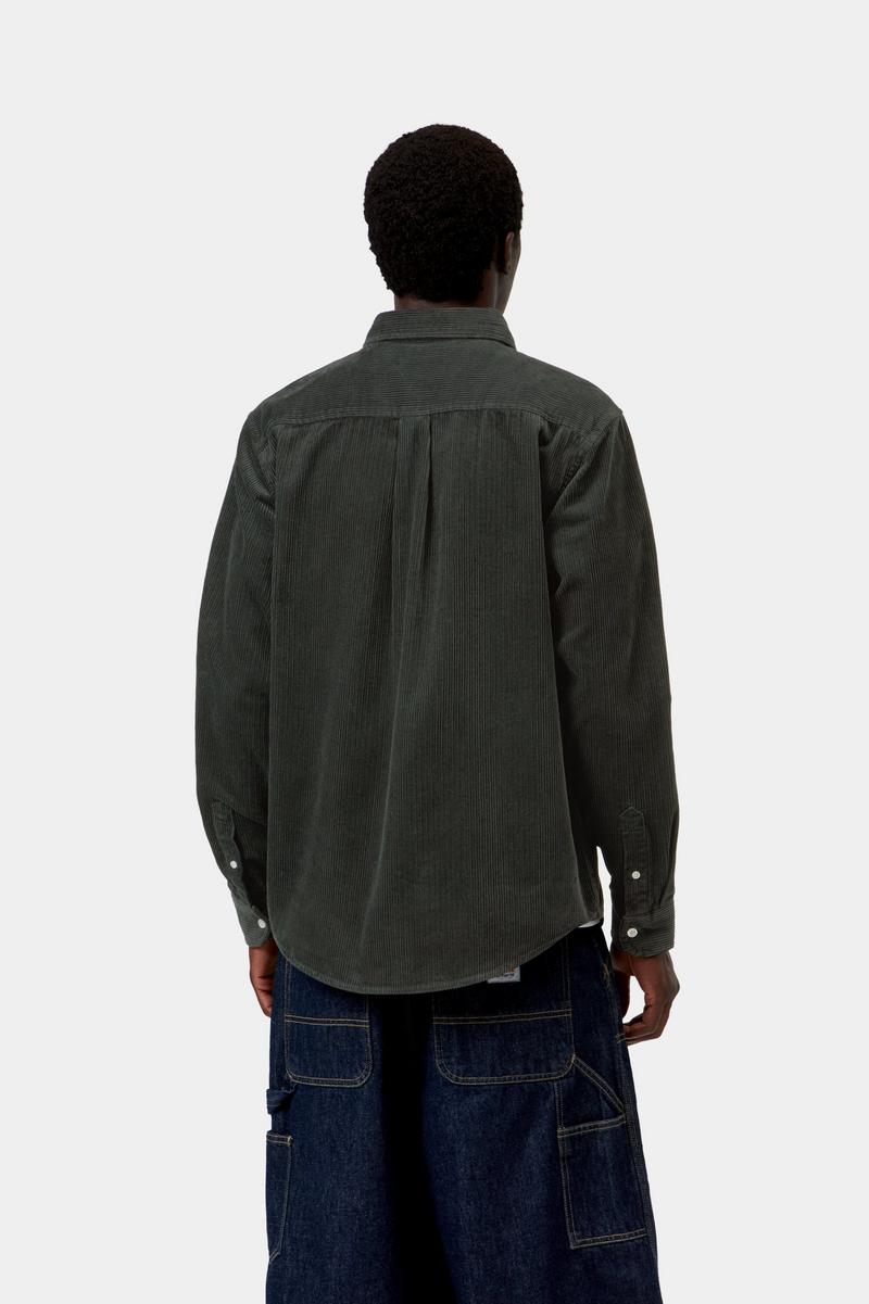 Carhartt L/S Madison Cord Shirt - Raven