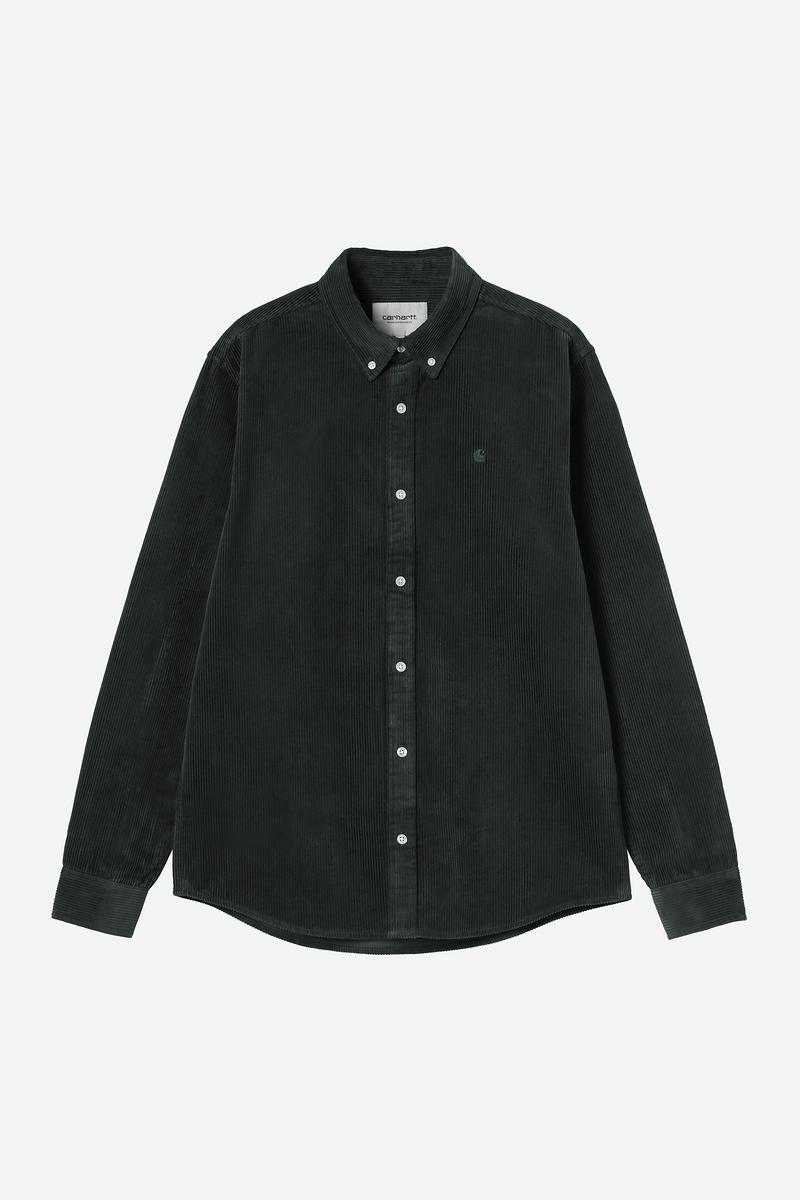 Carhartt L/S Madison Cord Shirt - Raven