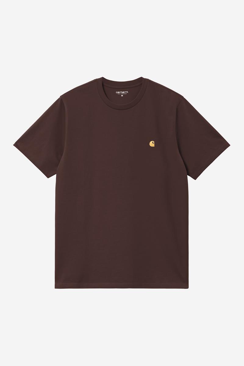 Carhartt S/S Chase T-Shirt - Palisander / Gold