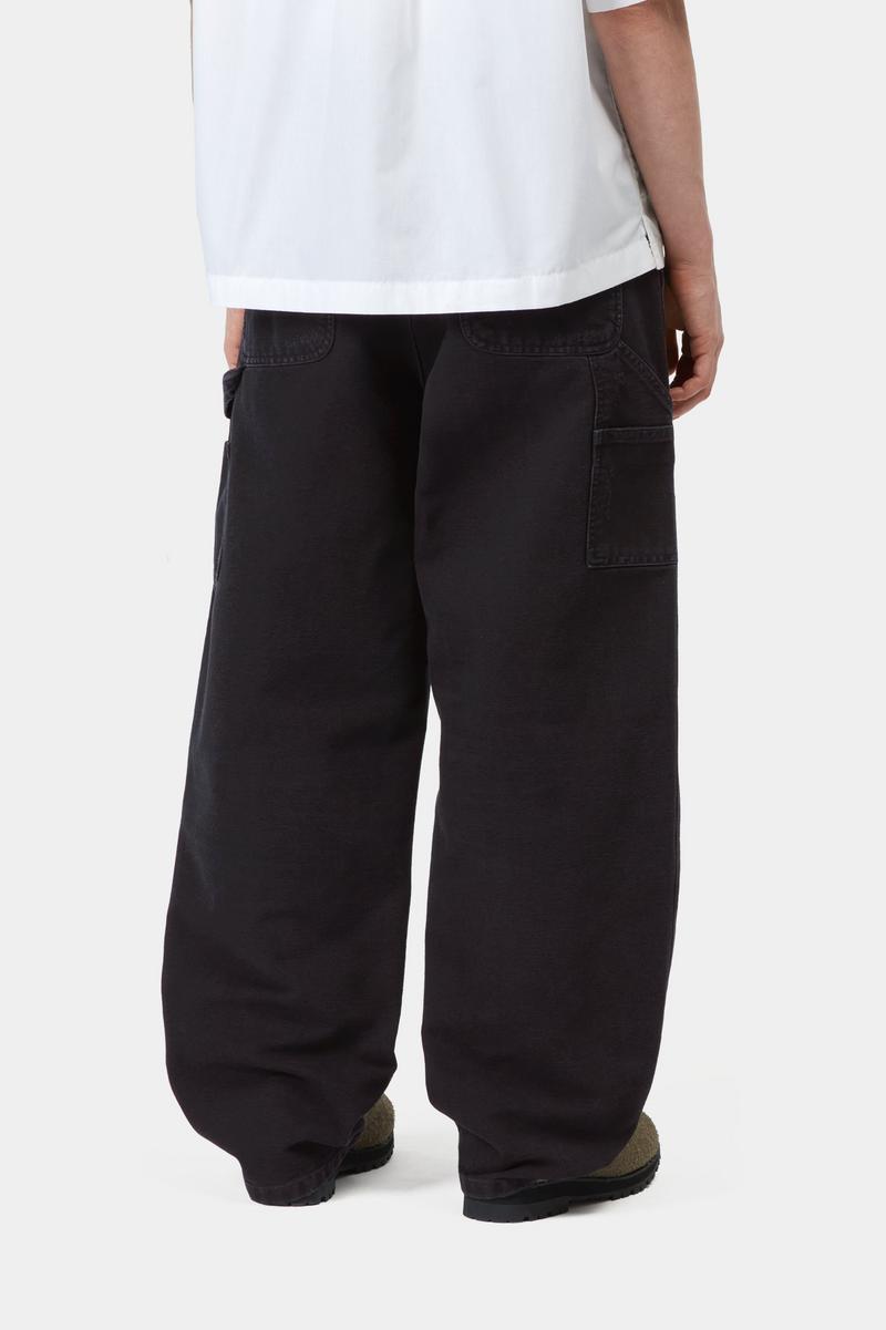 Carhartt Brandon Single Knee Pant - Black, Grind wash