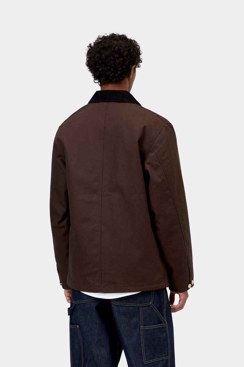 Carhartt Michigan Coat (Winter) - Tobacco / Black, Rigid