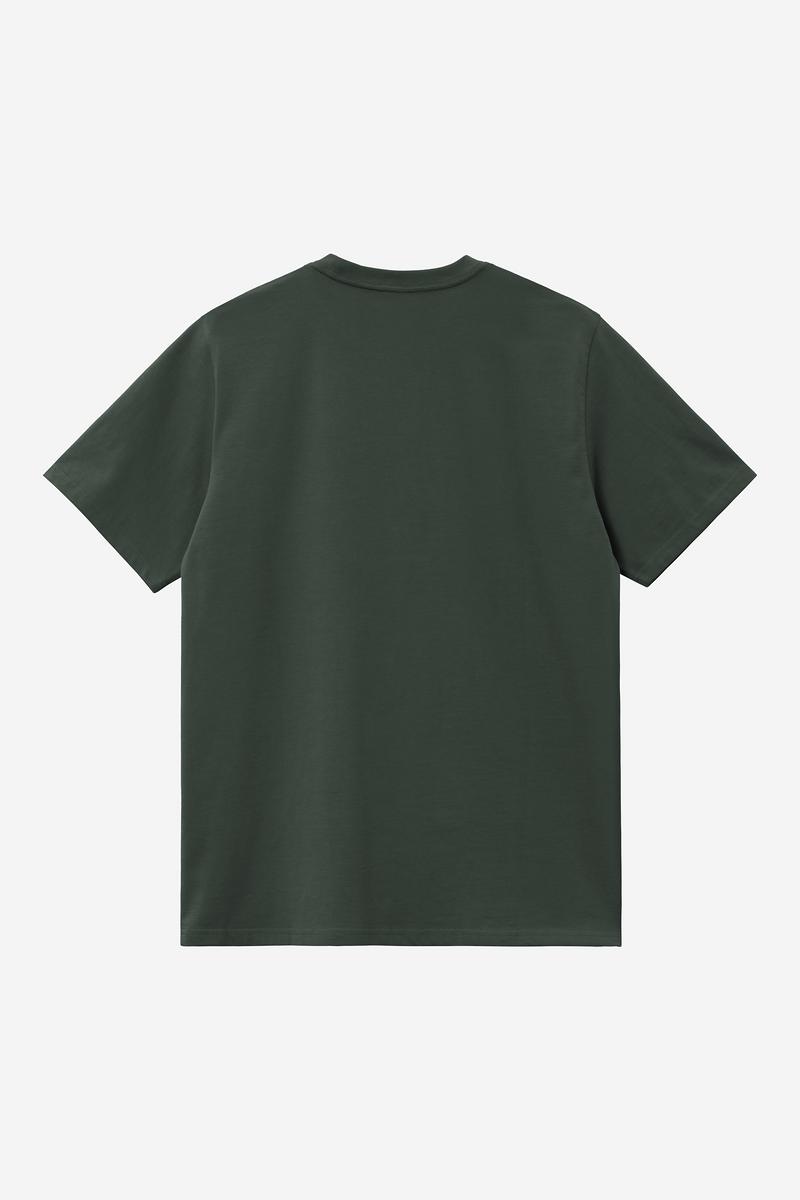 Carhartt S/S Script T-Shirt - Dark Scarab / Palisander