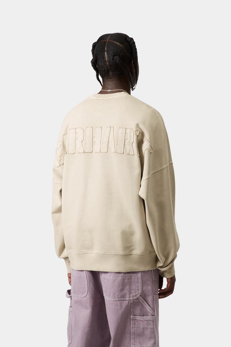 Carhartt RGGD Sweatshirt - Fleur De Sel, Garment dyed