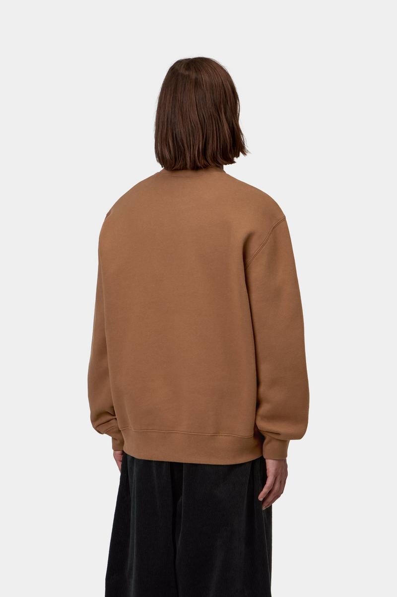 Carhartt Wireless Sweatshirt - WIP H Brown / Black