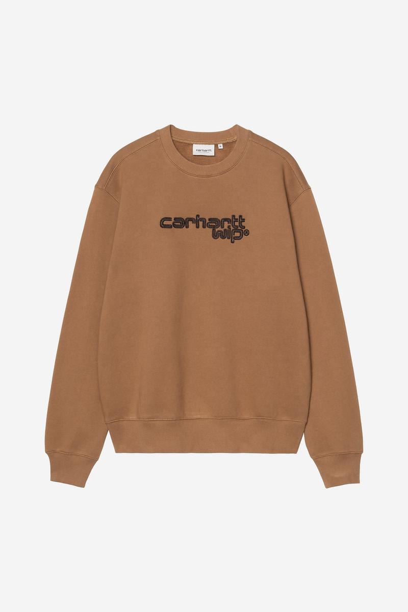Carhartt Wireless Sweatshirt - WIP H Brown / Black