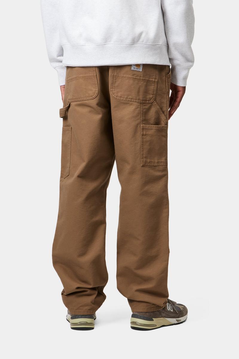 Carhartt Double Knee Pant - Hamilton Brown, Rinsed