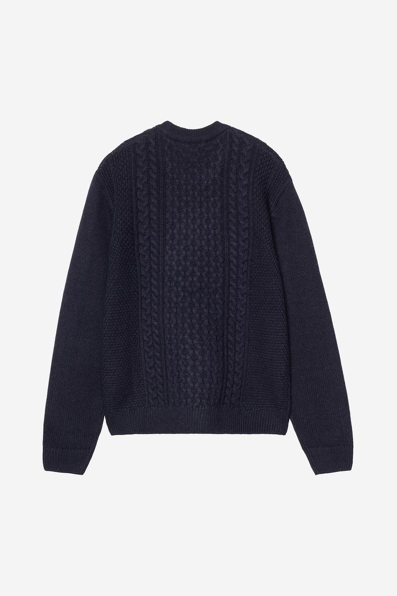 Carhartt Caster Knit Sweater - Dark Navy